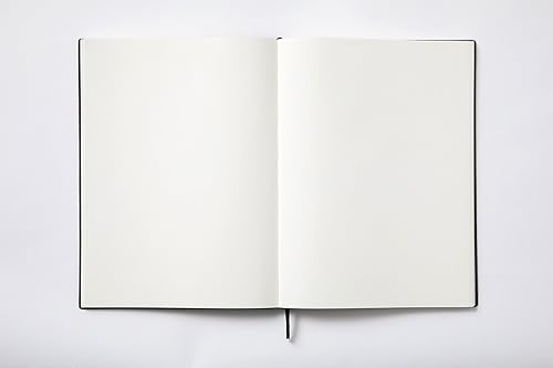 Miniatura 3 de Minimalism Art, Cuaderno Diario de Tapa Blanda Premium, Página en Blanco Lisa, 176 Páginas, Papel Grueso Premium de 100gsm, Marcapáginas de Cinta,