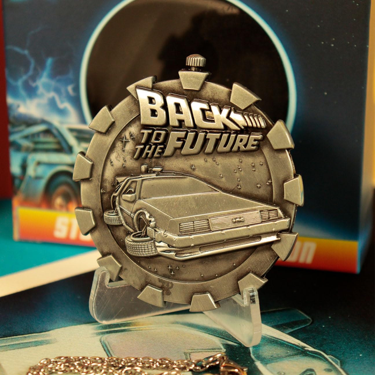 Amazon.co.jp: バック・トゥ・ザ・フューチャー メダリオンロゴ限定版