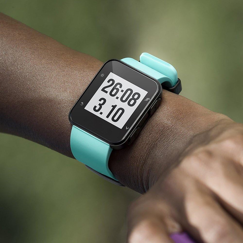 Screen Protector Compatible Garmin Forerunner 35, AFUNTA 3 Pack Tempered Glass Film Anti-Scratch High Definition Full Coverage Cover for Smartwatch : Cell Phones & Accessories