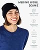 Merino.tech Gorro de Lana Merino 100% para Mujer y Hombre – Gorro de Cráneo 17.5um, Sombrero Unisex para Adulto 3