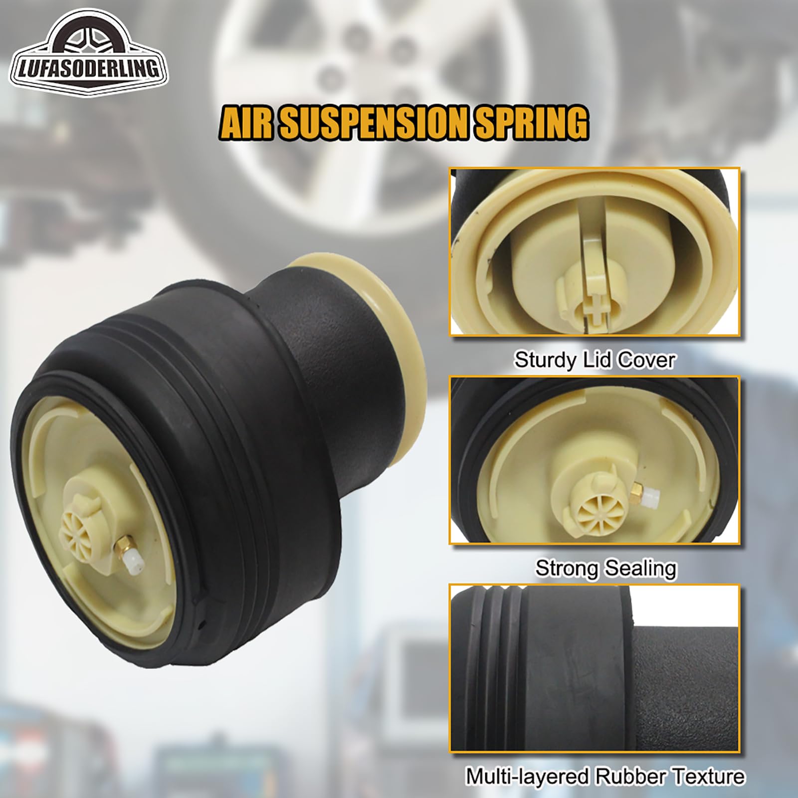2x Suspensión Neumática Trasera Para BMW X5 E70 2007-2015,Para BMW X6 E71 2008-2015,Para BMW xDrive30i xDrive35d xDrive48i 37126790078 37126790079 37126790080 37126790081