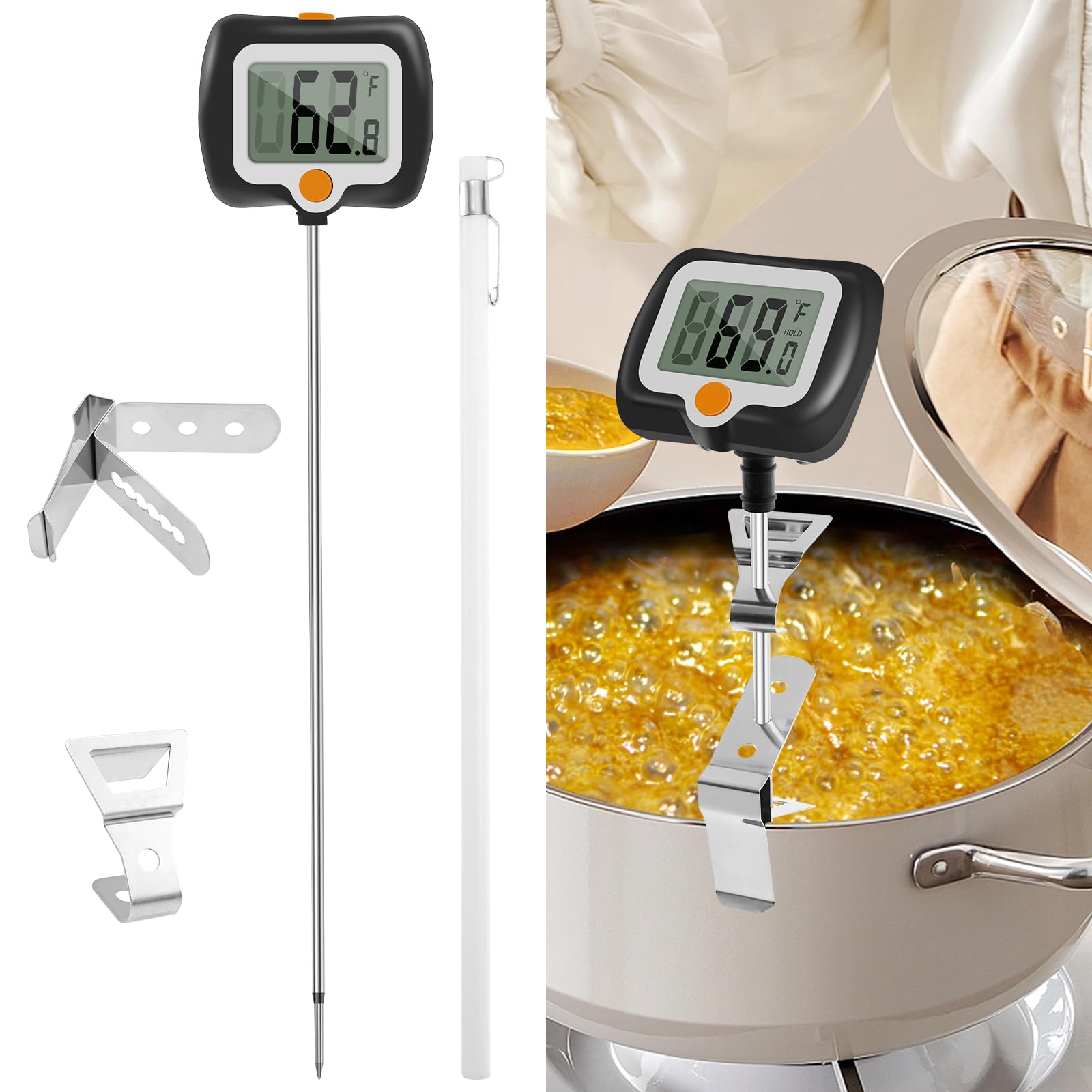 thermomètre à sucre numérique