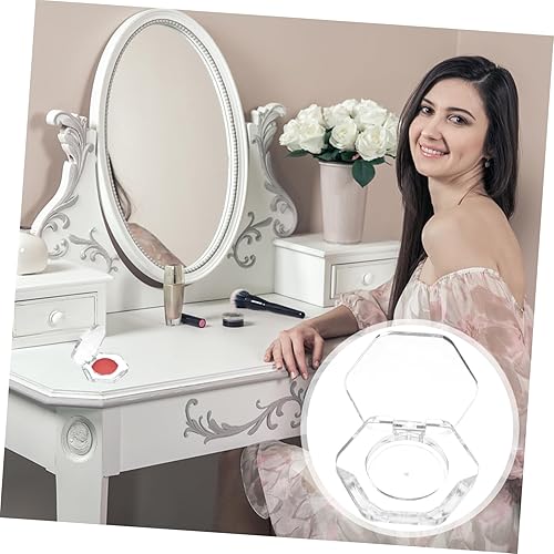 4Pcs Empty Eyeshadow Pans Makeup for Lip Balm Blusher Durable Reusable Cosmetic Containers for Travel Use