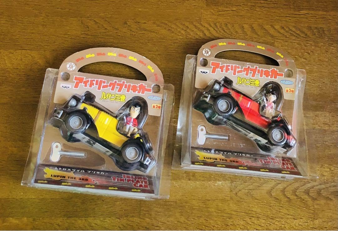 ルパン三世 アイドリングブリキカー ミニカー 峰不二子 バンプレスト
