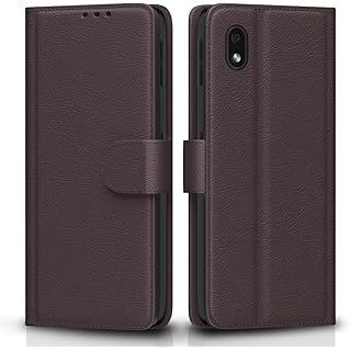 Pikkme Galaxy M01 Core Flip Case - Leather Finish & Card Poc
