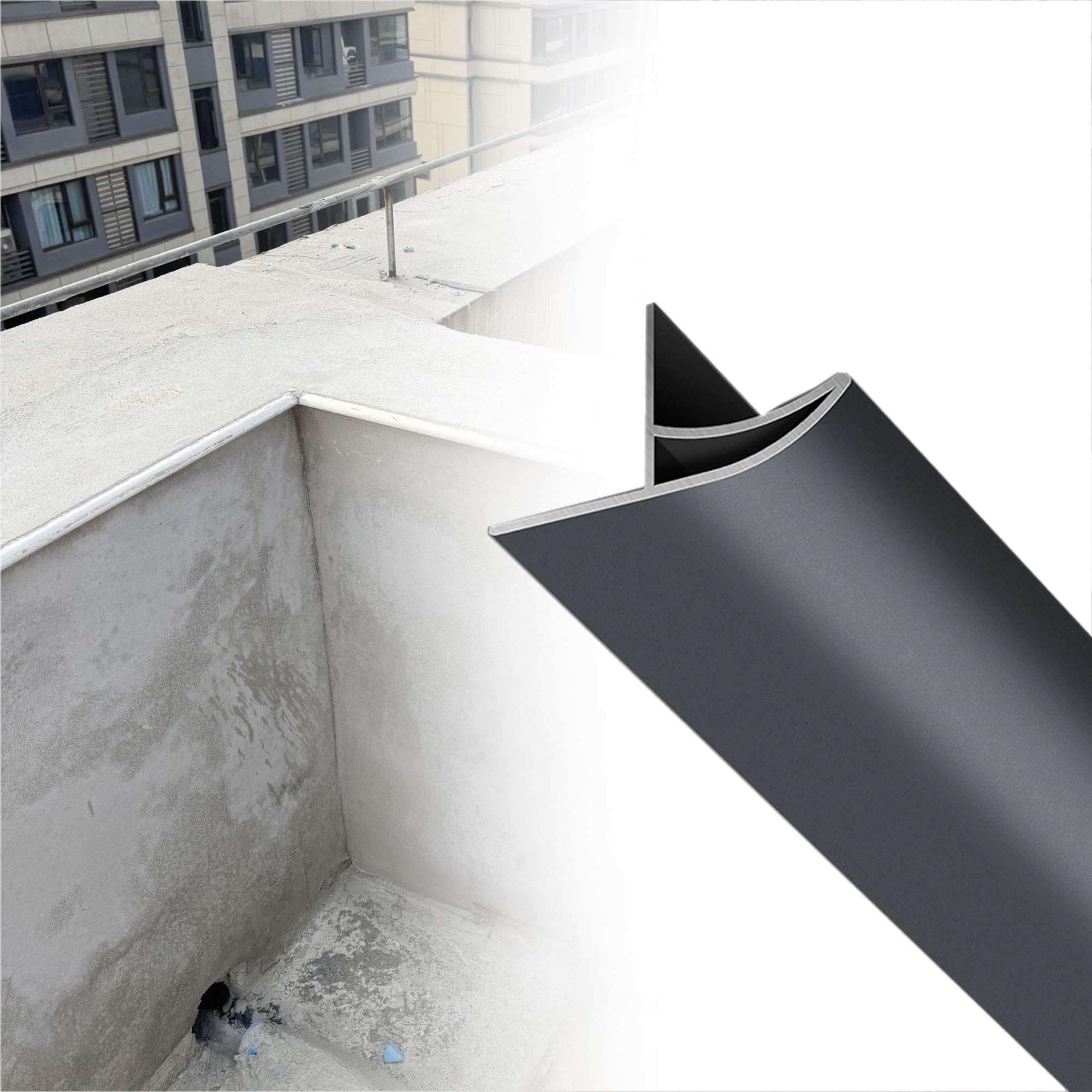 Protection de gouttière 170 cm x 30 mm efficace et simple à poser
