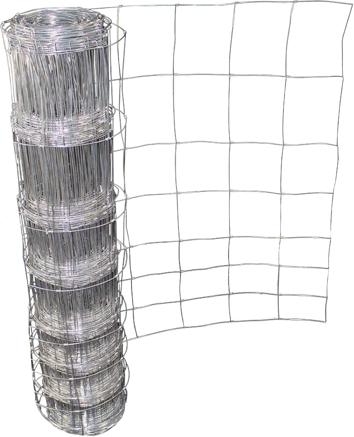 easipet Stock Fencing L8 Livestock Fence 50m Long 80cm High Galvanised