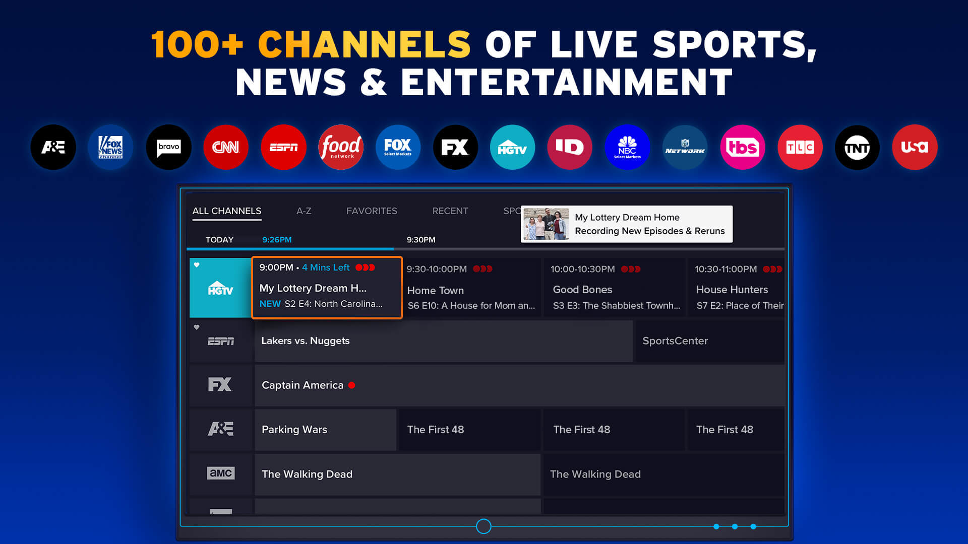 Sling TV Live Sports, News, Shows + for