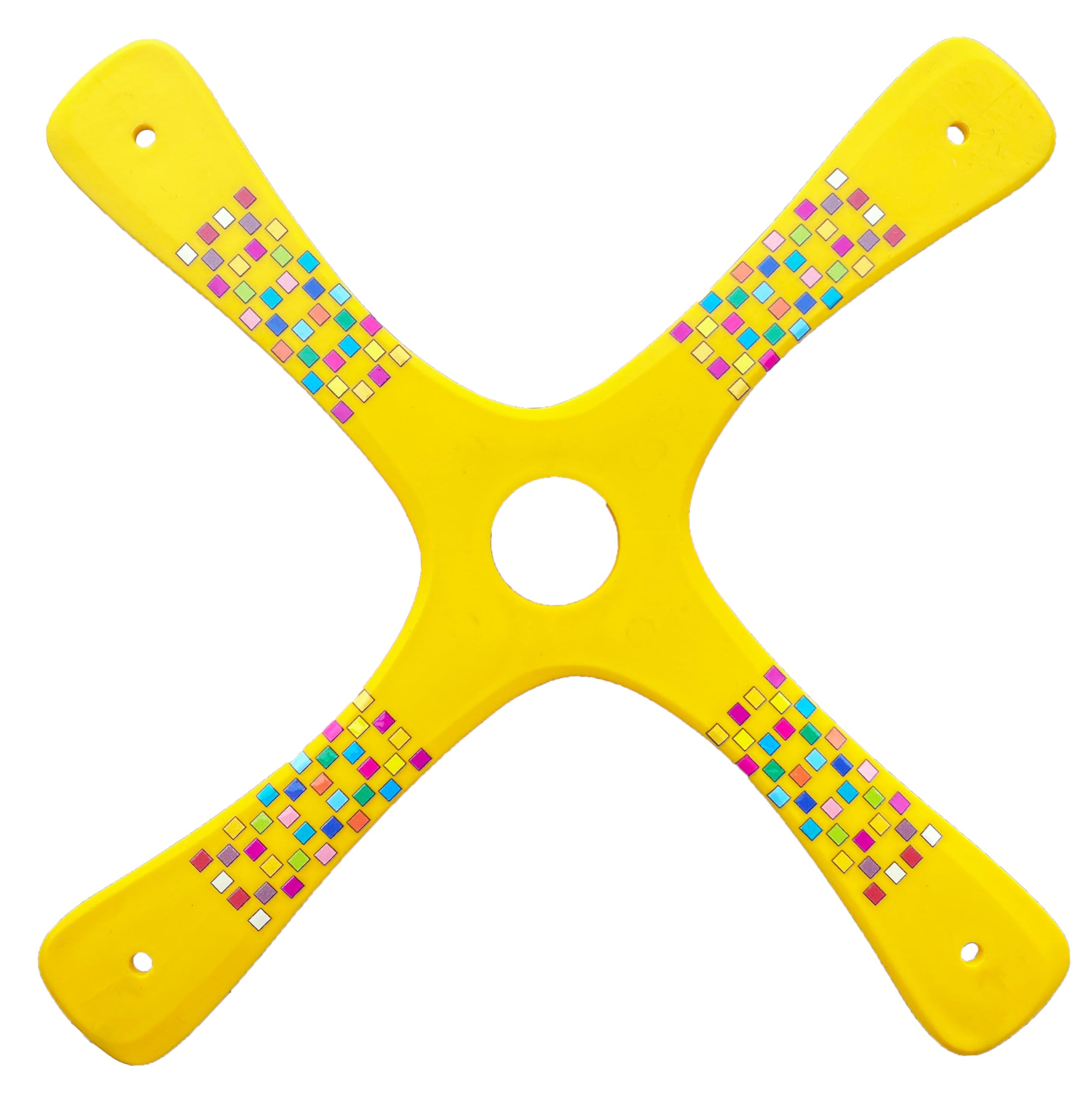 Left Handed Barcelona Boomerang (Red) (Yellow)