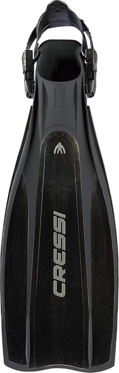 Cressi Lightweight Well-Balanced Open Heel Scuba Diving Fins - Pro Light: Made in Italy