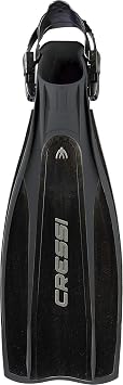 Cressi Lightweight Well-Balanced Open Heel Scuba Diving Fins - Pro Light: Made in Italy