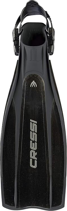 Cressi Lightweight Well-Balanced Open Heel Scuba Diving Fins - Pro Light: Made in Italy