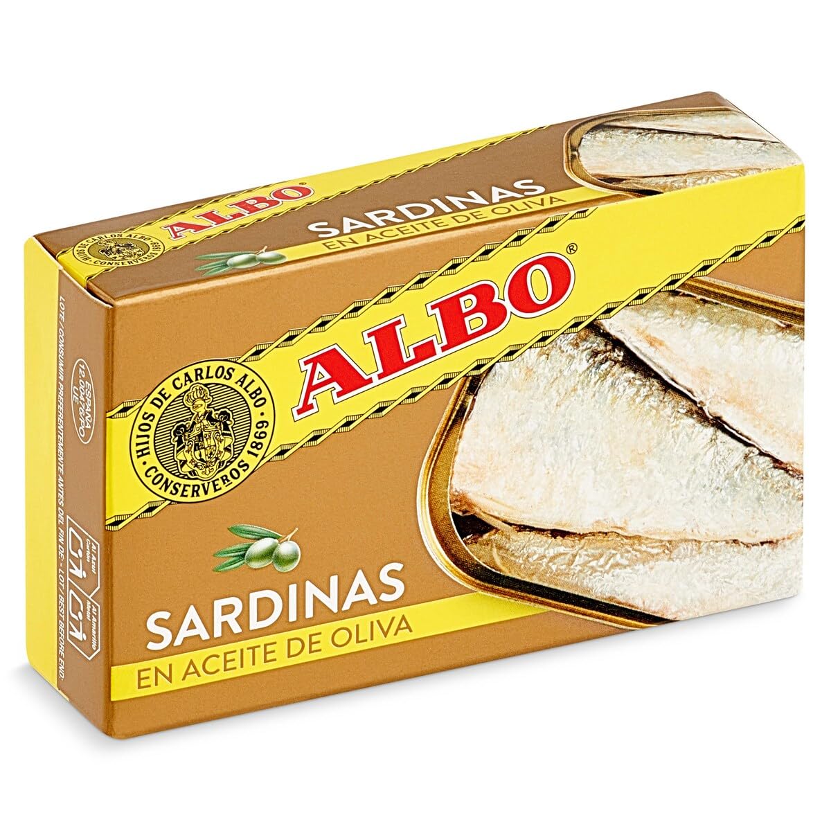 Albo Sardinas en Aceite de Oliva, 85g