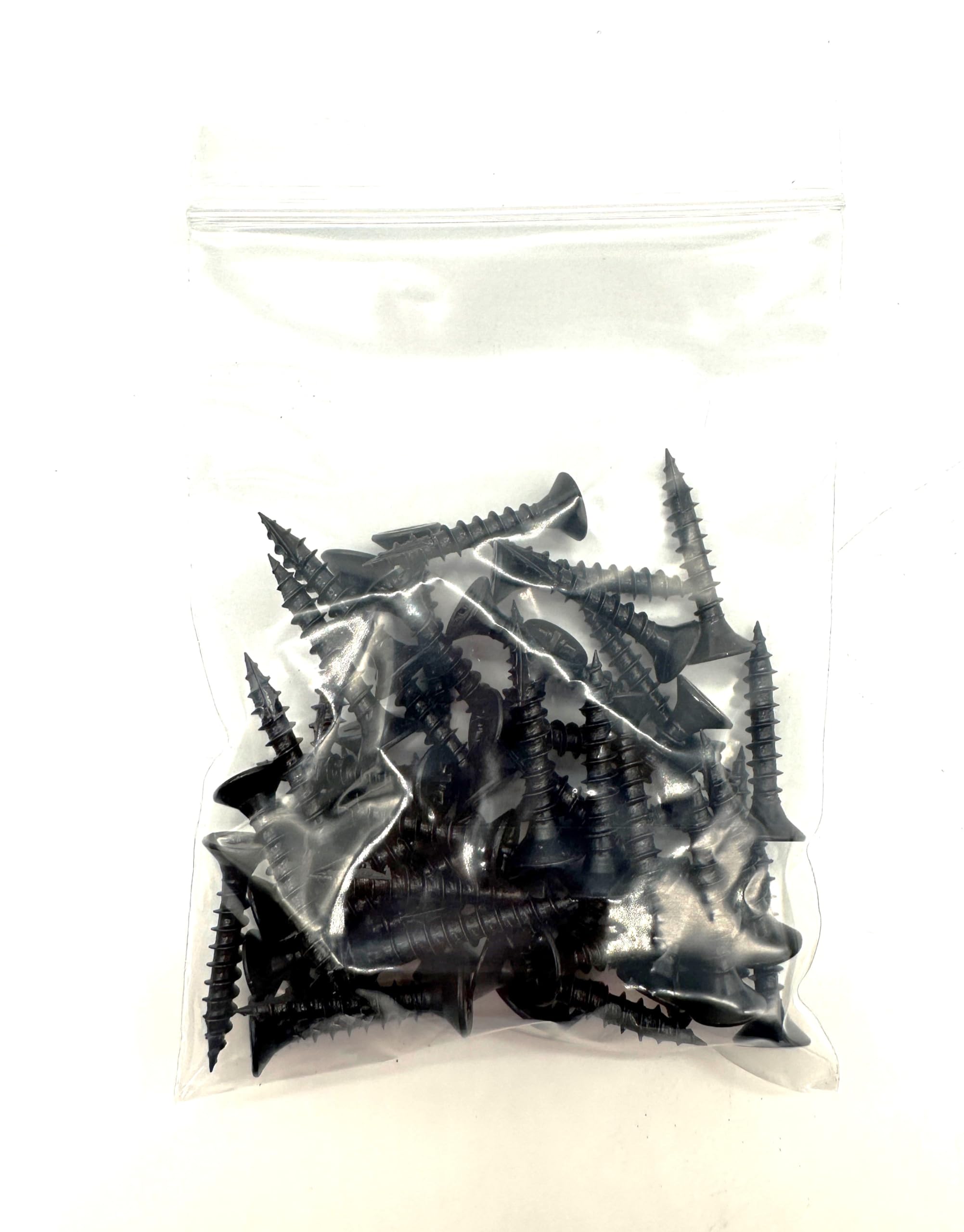 50 PCS Black Wood Screws (5mm x 30mm) Double Countersunk Multi Purpose Organic Woodscrews - Image 2
