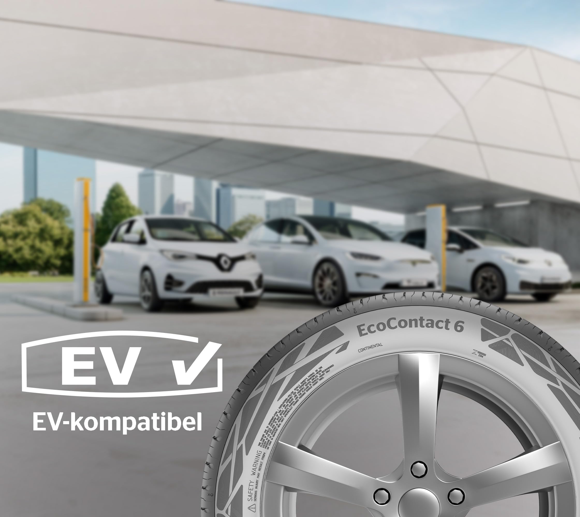 CONTINENTAL ECOCONTACT 6 - 205/55R16 91V - A/A/71dB - Sommerreifen