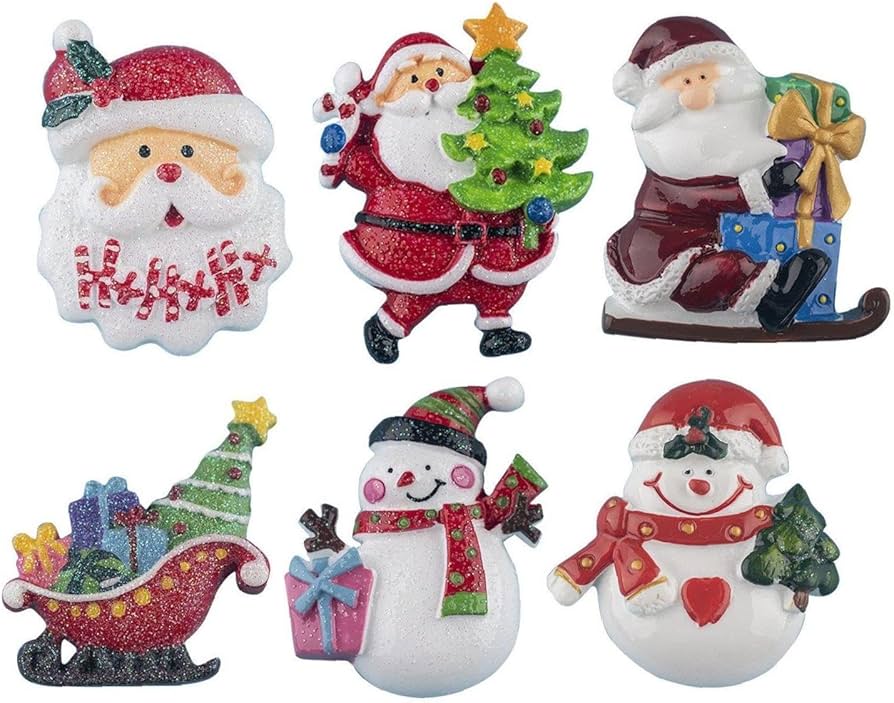 Amazon | クリスマス 面白い 樹脂 冷蔵庫磁石 冷蔵庫マグネット