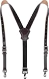 WELKINLAND Heavy-Duty Buffalo Leather Work Suspender, 1.5