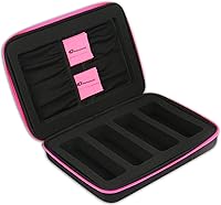 Vista 8 de eD Elite - Funda de almacenamiento para tus gafas 3D activas con 4 paños de limpieza de microfibra para gafas 3D con brazos plegables