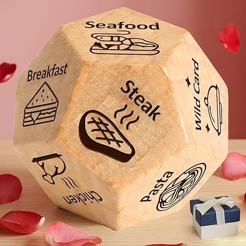 Fathers Day Dad Gift for Dad from Daughter Son Wife,Anniversary Birthday Gifts for Him Her,Funny Couple Gag Gifts,Date Night Dice Game for Couples,White Elephant Gifts
