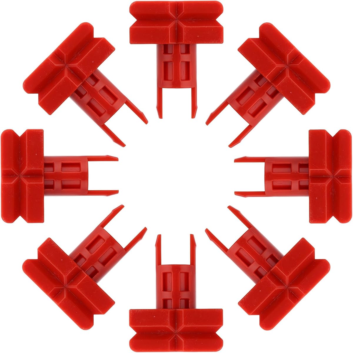 Garneck 8pcs Swivel Grip Pegs for Home Improvement Projects, Easy-to-Install Plastic Hooks with Rotating Handles, Convenient and Practical Storage Solution for Home and Workbenches