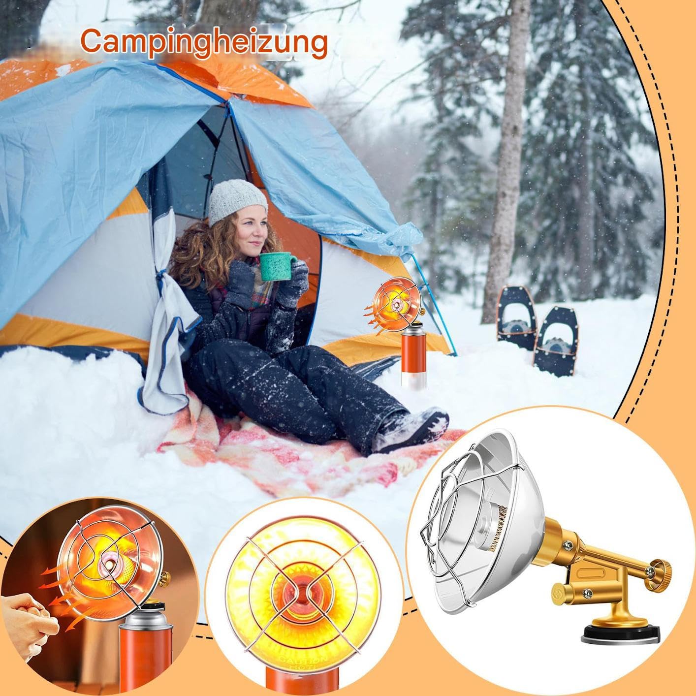 Heizer Für Camping | Outdoor Heizung Zubehör | Outdoor Heizgerät für Camping