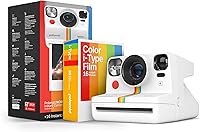 Vista 14 de Polaroid Now+ de segunda generación I-Type Cámara instantánea de película Bluetooth con control de aplicación - Blanca (9077)