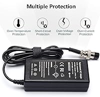 Vista 5 de Cargador de batería para ciclomotor de 24 V compatible con Razor MX350 E300 E150 E175 E100 E200 E200S E300S E125 E500 PR200 E225S E325S MX400 ZR350