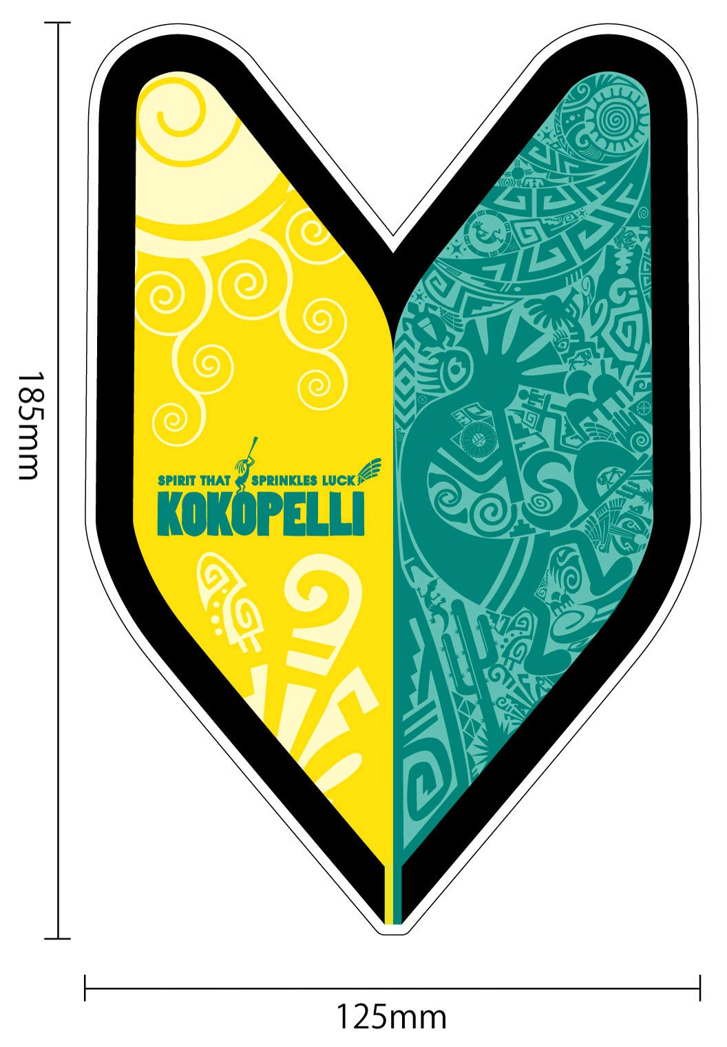 Amazon.co.jp: 貼れる 剥がせる 初心者 マーク ココペリ ver