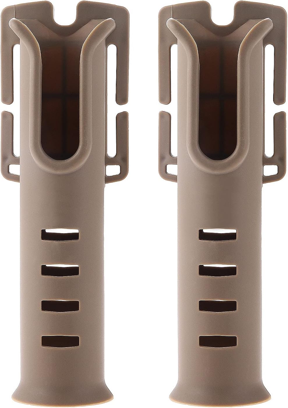 Yetaha Belt Rod Holder, 2 Pack Portable Waist Belt Fishing Rod Holder, Adjustable Pole inserter Fishing Rod Accessories for Surf Kayak Outdoor Fishing