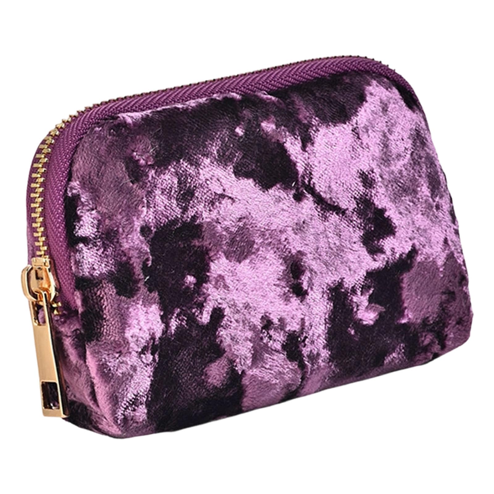 uikios Premium Velvety Jewelry Holder with Secure Zipper Design and Faux Hair Lining Protects Your Valuables From Scratches Velutinous Jewelry Organizers