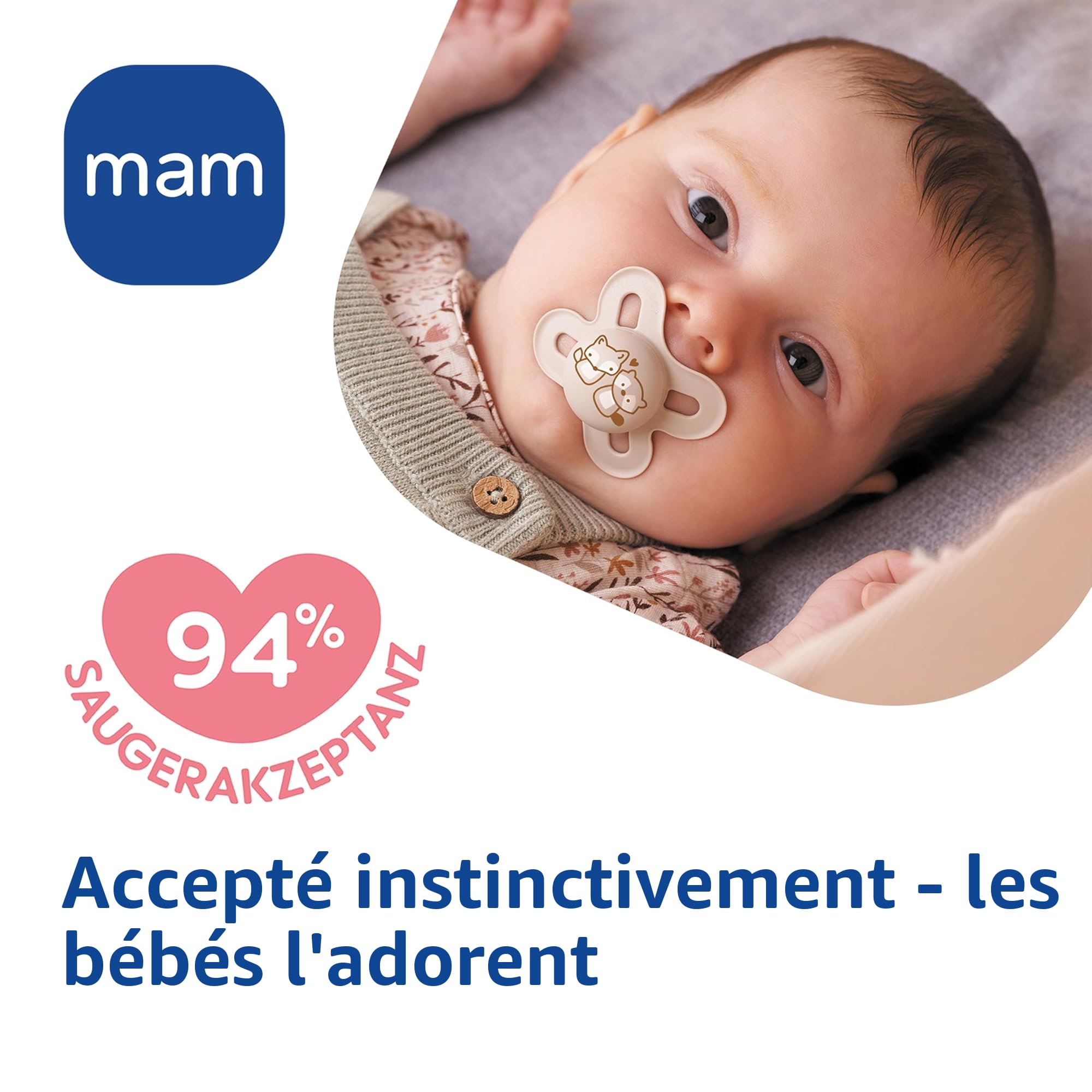 MAM Easy Start Kit de démarrage anti-coliques auto-stérilisant, biberon et tétine, essentiels pour nouveau-né, vert pastel, vendu en langue étrangère