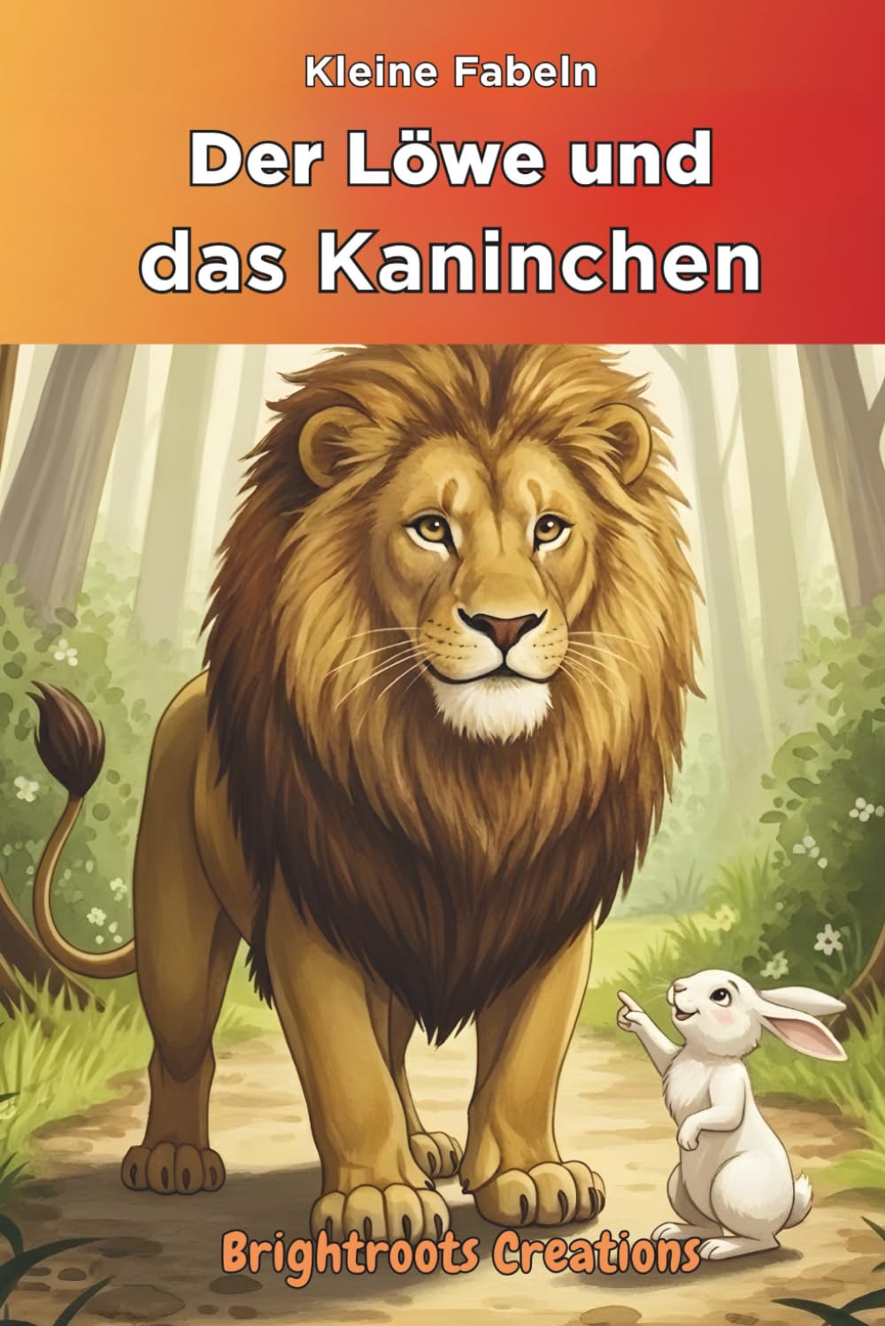 Der Löwe und das Kaninchen: The Lion and the Rabbit Classic Tale in German (Kleine Fabeln)