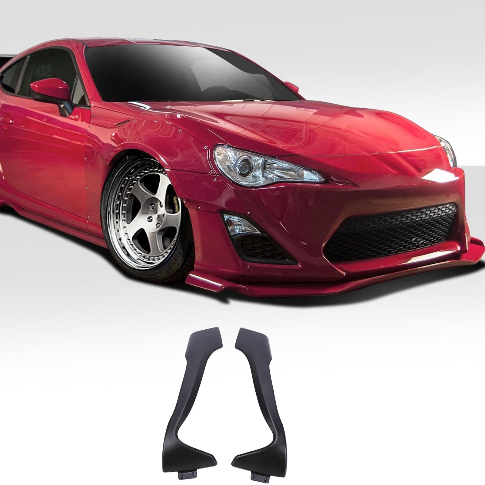 Yctze Finitura Maniglia Interna per Porta in Plastica Dura FR-S 2013-2016 | Nero , Cabina Veicolo, Coppia Sinistra Destra, 86 2017-2020, OE SU003-03270 SU003-03271, Copertura Impugnatura