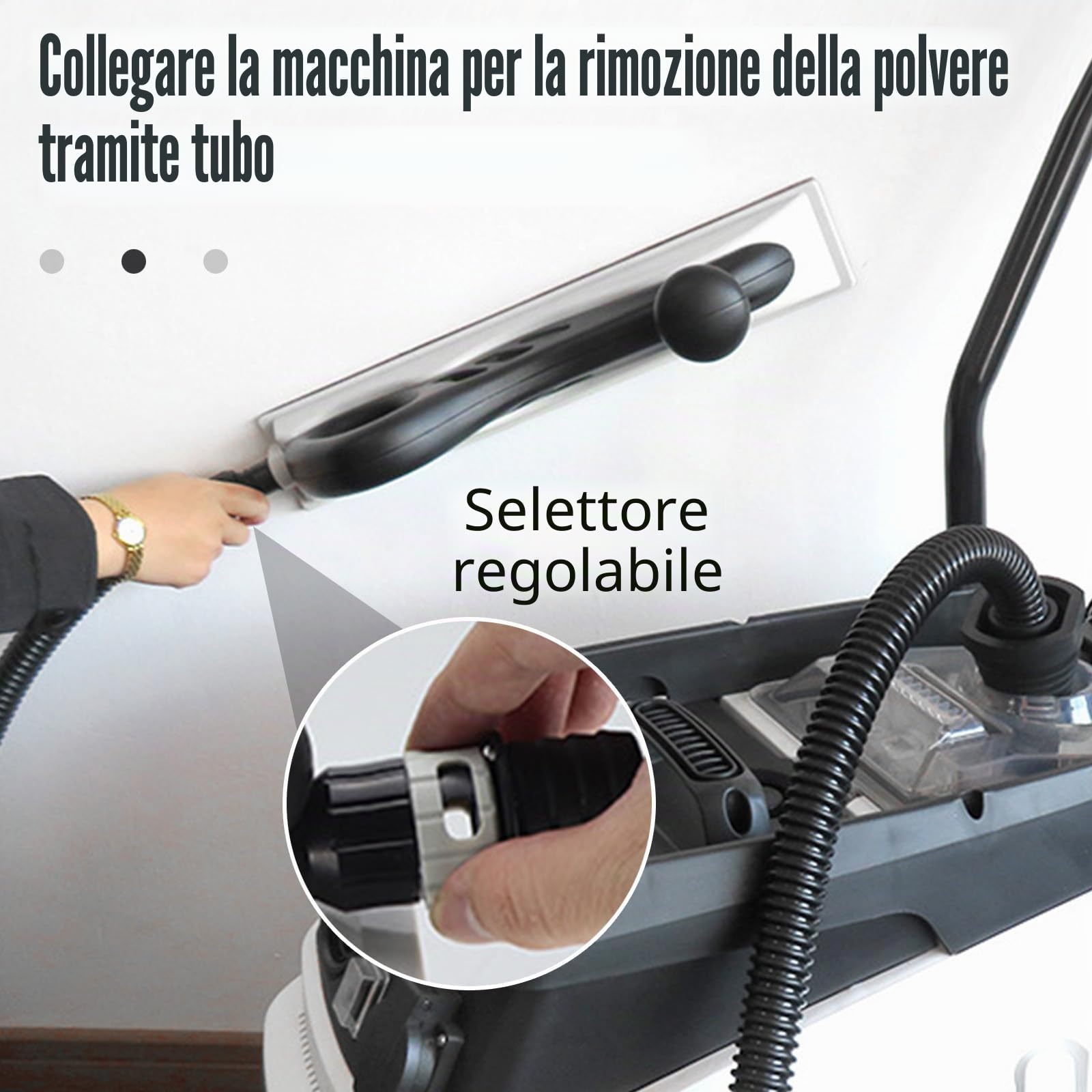 Levigatrice Manuale, 420 X 70 mm Blocco Di Levigatura Con Aspirazione Della Polvere Levigatura Senza Polvere Blocco Di Spugna Abrasiva Per Cartongesso Lucidatura Per Legno Pulizia Dell'edificio