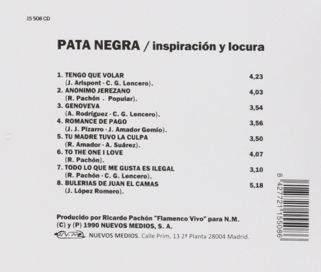 Inspiracion y Locura