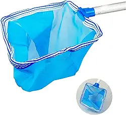 Peneira Pelicano Cata Folhas Metálica Acessório Limpeza Piscina - 0017 Netuno