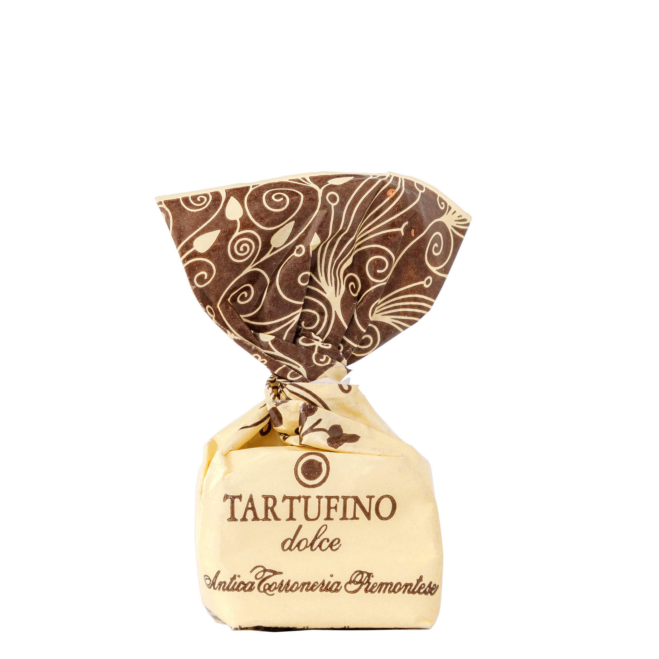GUSTONE. Tartufini Dolci Nero Antica Torroneria Piemontese 140 Stück 1kg | glutenfrei, Zartbitterschokolade Piemont Haselnüssen, Schokoladentrüffel, ausgedehnte Reifezeit für volles Aroma, 41% Kakao