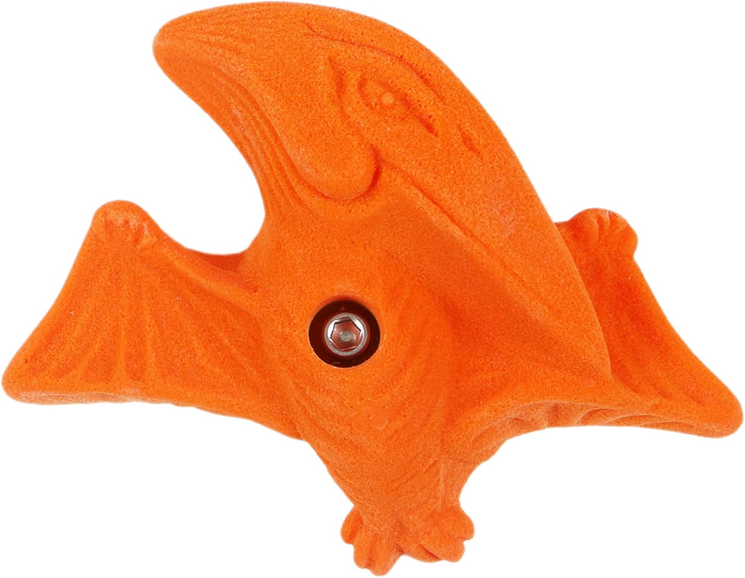 Atomik Rock Climbing Holds Bolt-On Pterodactyl in Orange Great for Kids