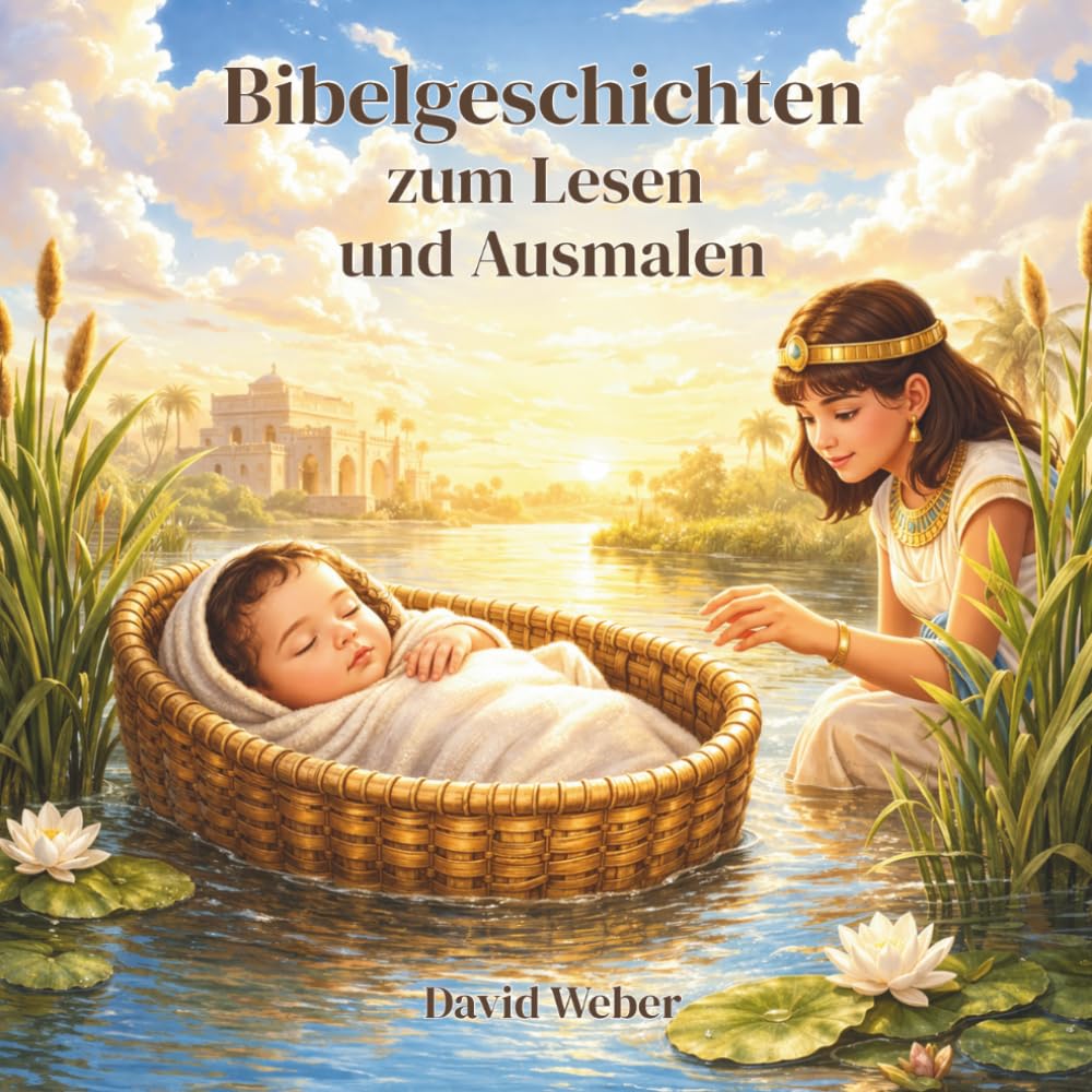 Bibelgeschichten zum Lesen und Ausmalen