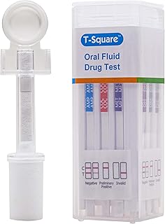 Prime Screen [5 Pack] 7 Panel Oral Saliva Drug Test Kit, Test Kit for Employment and Insurance Testing Only (AMP, COC, MET, OPI, OXY, PCP, THC) - ODOA-376…