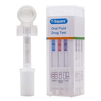 Prime Screen [25 Pack] 7 Panel Oral Saliva Drug Test Kit,Test Kit for Employment and Insurance Testing Only AMP, COC, MET, OPI, OXY, PCP, THC - ODOA-376...
