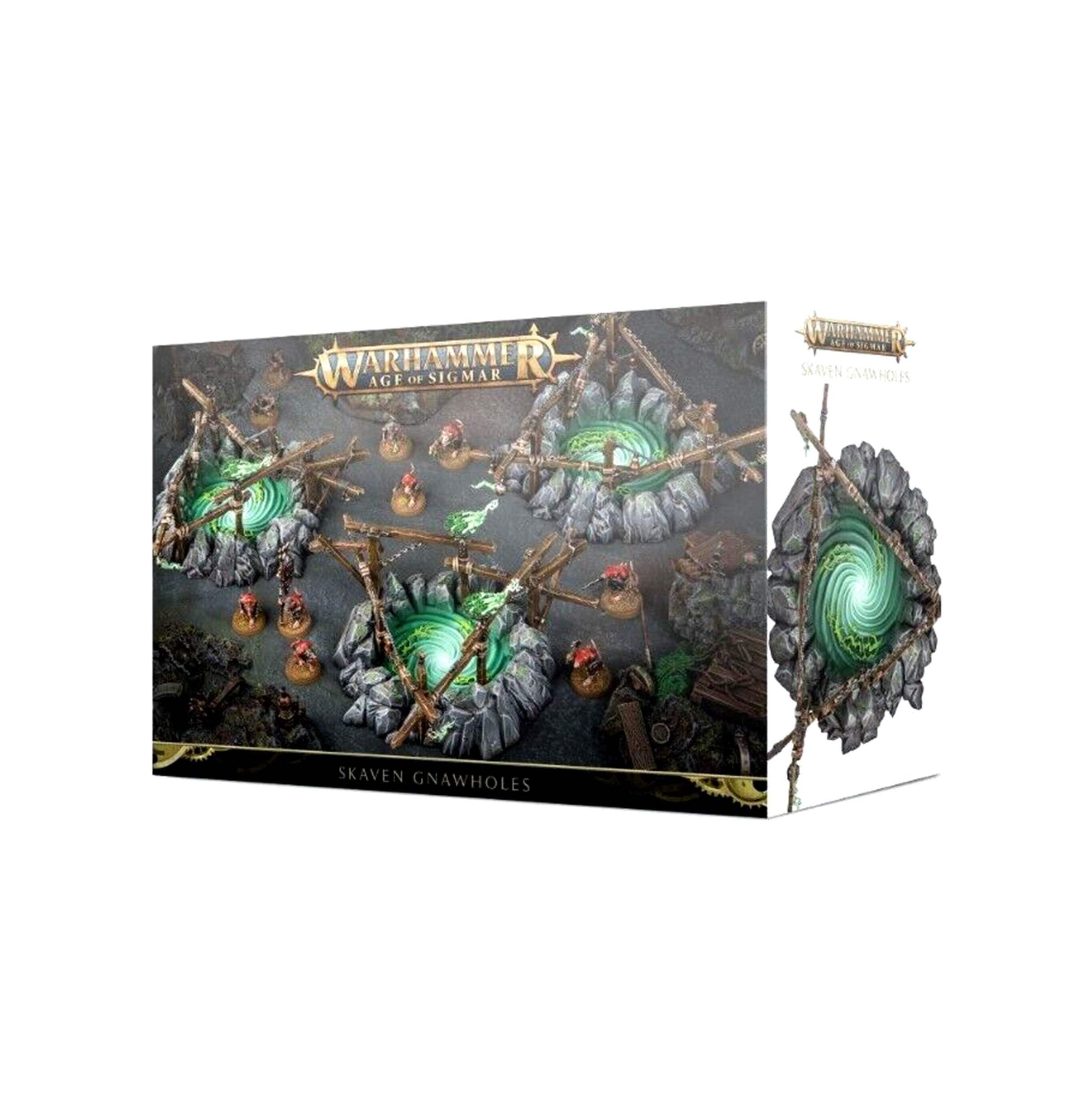 Skaven Gnawholes オンライン限定 Amazon.com: Warhammer AoS - Skaven Gnawholes : Toys & Games