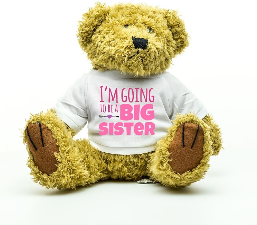 I'm going to be a Big Sister Teddy Bear - Pregnancy Announcement - New Baby Announcement