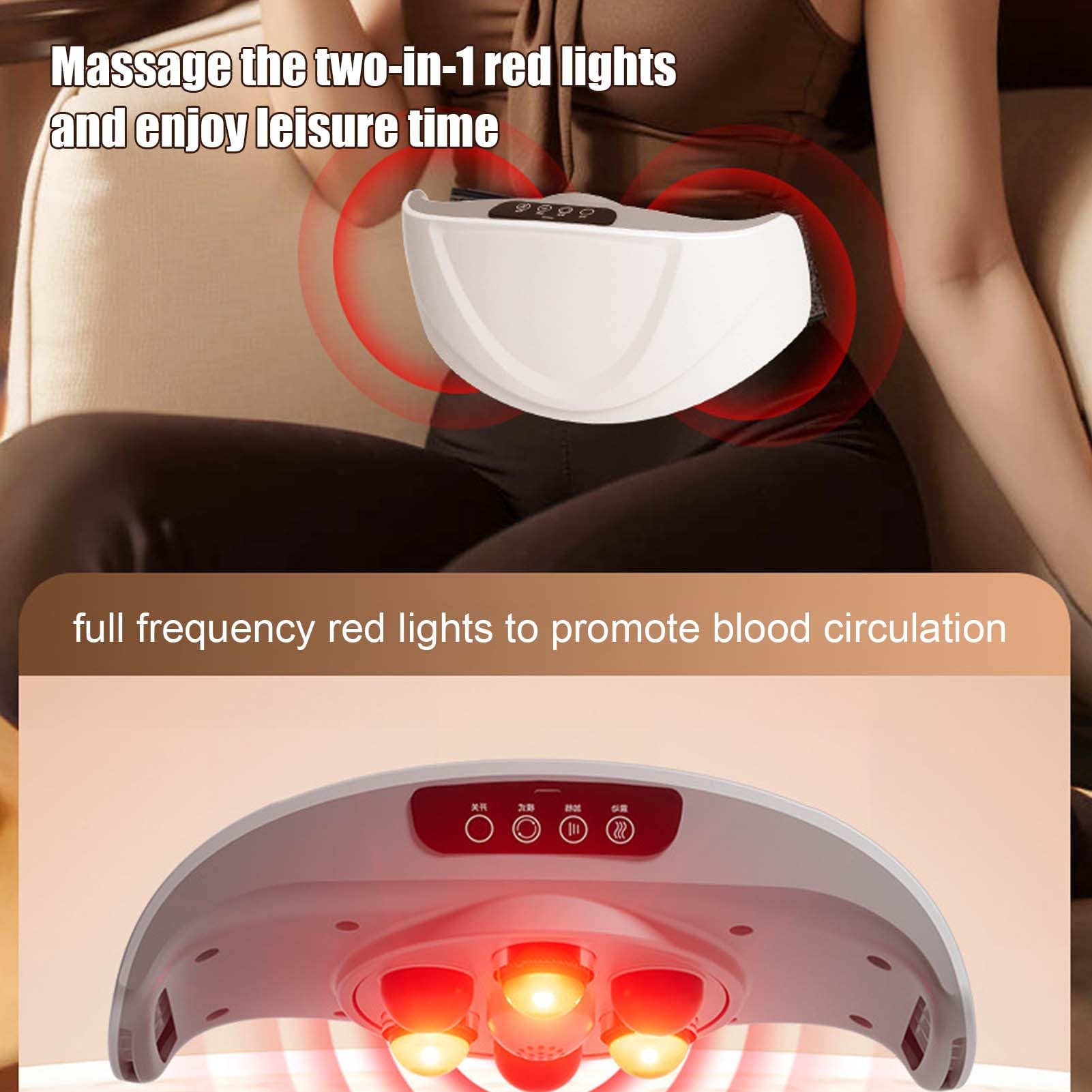 Massageur Abdominal,Dispositif De Minceur Abdominal Portatif sans Fil | Stimulateurs Musculaires Et Accessoires pour Abdos Fessiers Cuisses Et Soins À Domicile