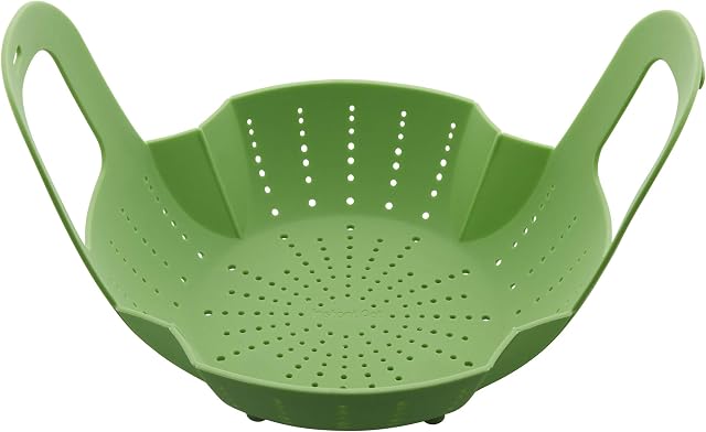 Instant Pot 5252049 Official Silicone Steamer Basket Accessory, Green