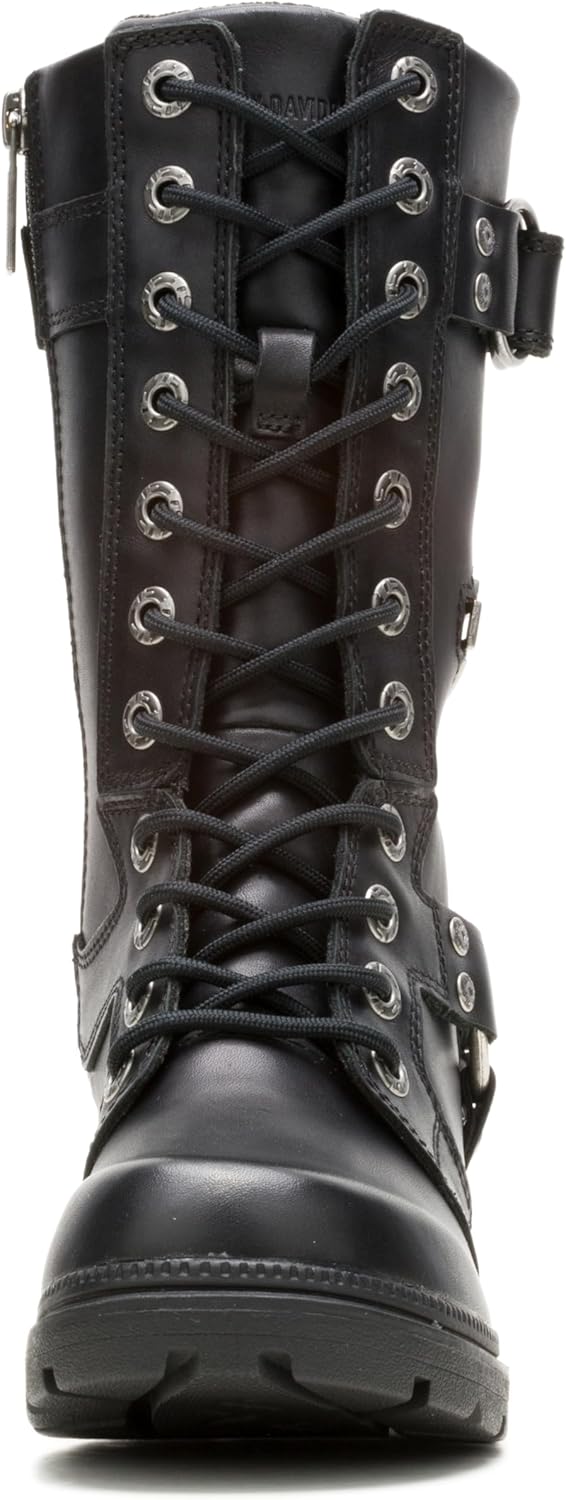 Harley-Davidson womens Eda Leather Motorcycle Casual Boot - Image 2