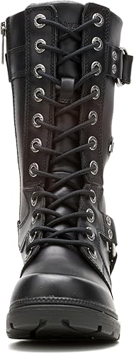 Miniatura 2 de Harley-Davidson womens Eda Leather Motorcycle Casual Boot