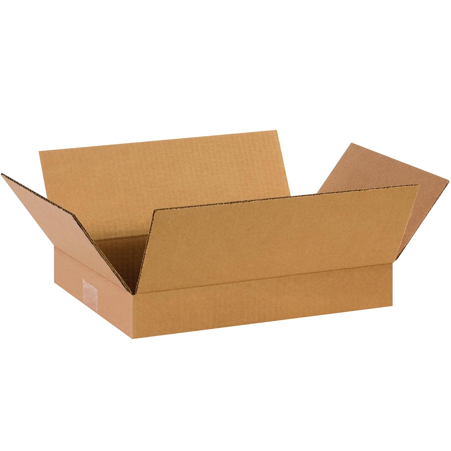 BOX USA 14 x 10 x 2 Corrugated Cardboard Boxes, Flat 14'L x 10'W x 2'H, Pack of 25 | Shipping, Packaging, Moving, Storage Box for Home or Business, Strong Wholesale Bulk Boxes