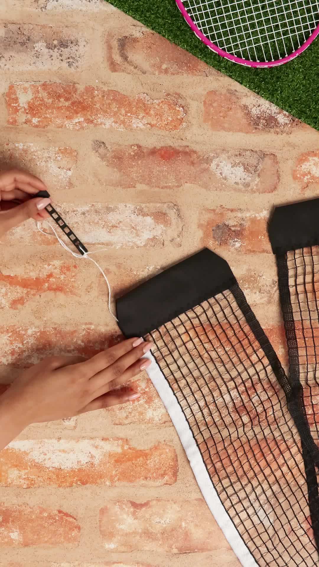 Rete Da Ping Pong Donic Schildkrot - Sostituzione Ufficiale Per Tavoli Da Tennis Tavolo, 183 Cm, Nero - Foto 9