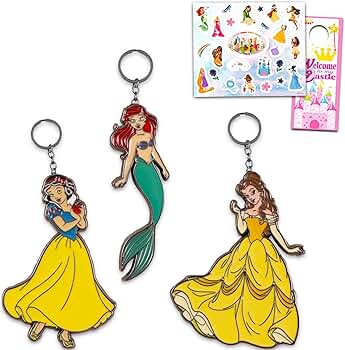 未使用　ディズニープリンセス　キーホルダー　ディズニーリゾート　ベル　アリエル 東京ディズニーリゾート プリンセス キーホルダー キーチェーン